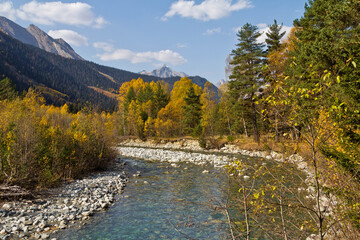 autumn in the mountains