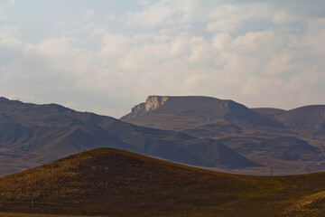 landscape in the desert