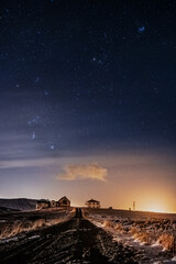 night sky in Iceland