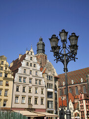 Market square in Wroclaw. Poland