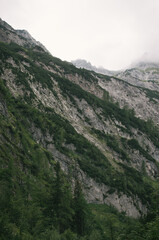 Hiking in Dachstein mountains (Dachsteingebirge