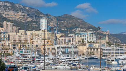 Monaco Sunny Winter Day