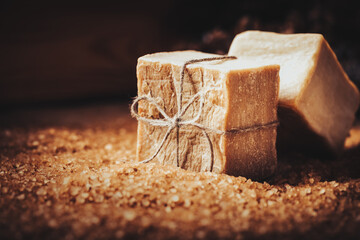 Olive oil bars aleppo, syrian soaps.