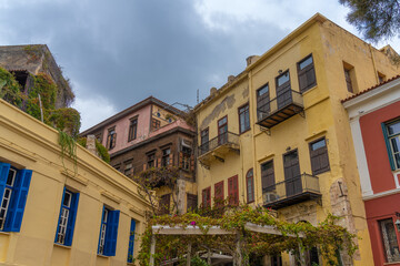 Kasteli, the charming old town of Chania, the second largest city of Crete, Greece