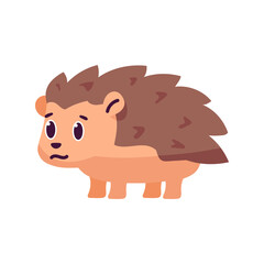 Isolated cartoon of a porcupine - Vector illustration