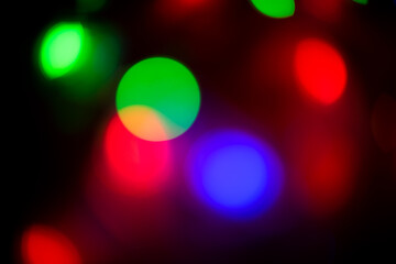 abstract background with lights, abstract Christmas lights, Christmas lights, bokeh lights colourful lighting in the dark