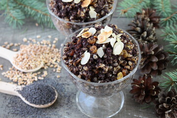 Kutia - a traditional Polish Christmas Eve dish