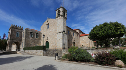 Fototapeta na wymiar Iglesia de San Francisco, Noya, La Coruña, Galicia