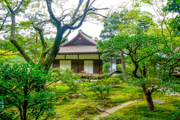 Fototapeta na wymiar 京都　銀閣寺