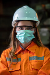 Industrial workers take pride in their careers in industrial work.