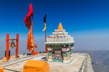 Small temple at  Girnar Hill, Gujarat state, India