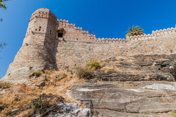 Kumbhalgarh fortress, Rajasthan state, India