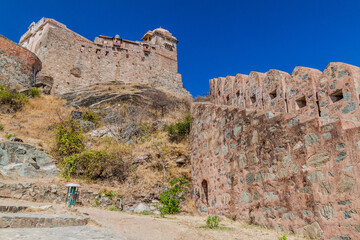 Fototapeta premium Kumbhalgarh fortress, Rajasthan state, India