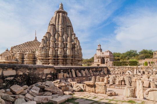 Samadhisvar (Samidheshwar) Temple at Chittor Fort in Chittorgarh, Rajasthan state, India