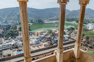 View from Garh Palace in Bundi, Rajasthan state, India