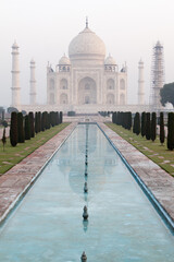 Early morning Taj Mahal in Agra, India