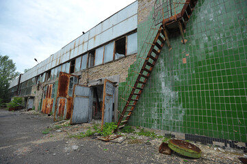 Building of plant Jupiter in Chernobyl zone