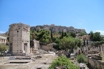 Fototapeta na wymiar Keiramikos Cemetery and Museum in Athens, Greece.
