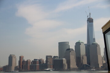 New York's skyscrapers.