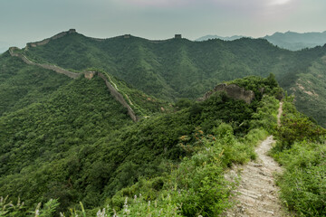 Gubeikou section of the Great Wall of China.