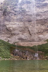 Liusha waterfall near Dehang Miao village, Hunan province, China