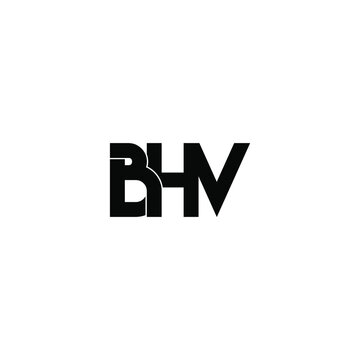bhv letter original monogram logo design