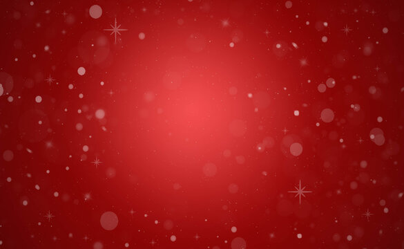 Christmas background red. Holiday christmas light abstract
