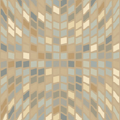 Abstract Brown And Grey Checkerboard Background