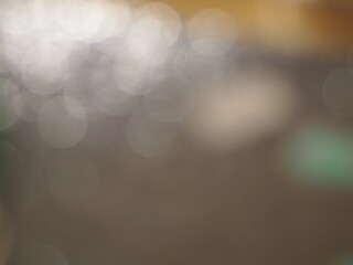 Gray abstract bokeh pattern for background