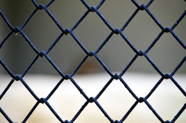 Fototapeta premium metal fence