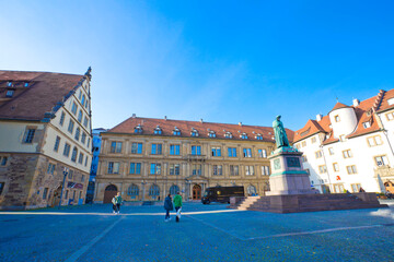 Schillerplatz is a square in the old city centre of Stuttgart, Germany named in honour of the...