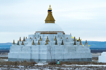 A wish-fulfilling stupa