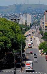 Obraz premium Sistema viário da cidade de Porto Alegre. Rio Grande do Sul. Brasil