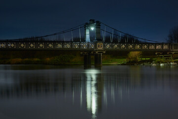 Ferry Bridge in the night