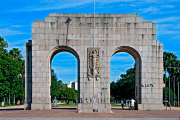 Fototapeta premium Parque da Redenção, Porto Alegre. Rio Grande do Sul. Brasil