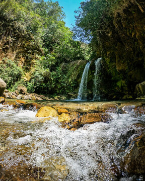 Cascada el Zambo en Tauramena Casanare - Colombia. 