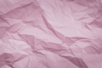 pink crumpled paper background, texture for web design screensavers.