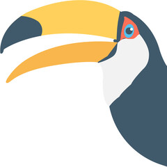 
Parrot Flat Vector Icon
