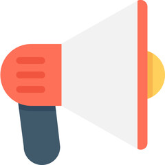 
Loudspeaker Flat Vector Icon
