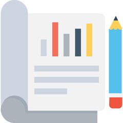 
Receipt Flat Vector Icon
