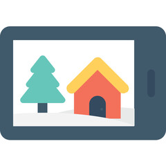 
Ecommerce Flat Vector Icon 
