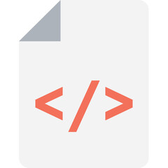 
Document Flat Vector Icon 
