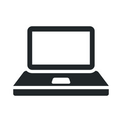 Laptop, computer icon