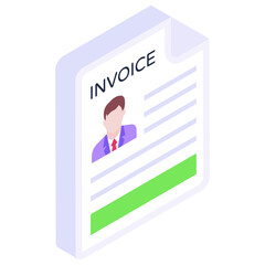 Fototapeta premium Graphical representation of a business report 