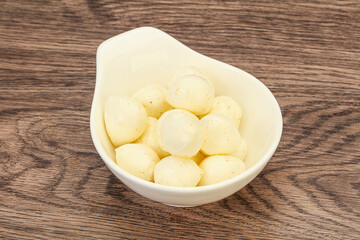 Natural tasty baby Mozarella cheese