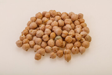 Vegan cuisine - Dry chickpea heap