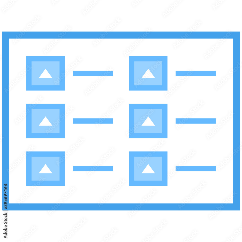 Wall mural web layout vector