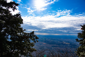 筑波山からの景色