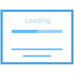 Loading Bar Vector 