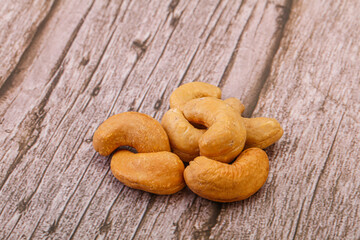 Natural organic Cashew nut heap